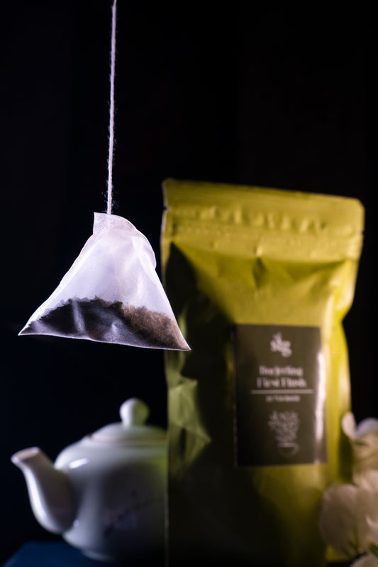 Darjeeling First Flush in pyramid Teabag